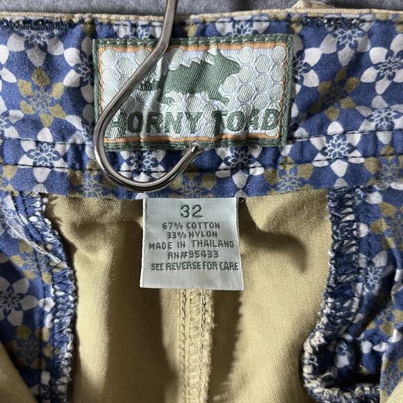 Horny Toad Co Shorts Preppy Khaki Lightweight 9" Inseam‎ Cotton Blend Mens Sz 32 - Picture 7 of 9